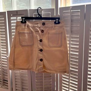Cream white miniskirt good condition never worn